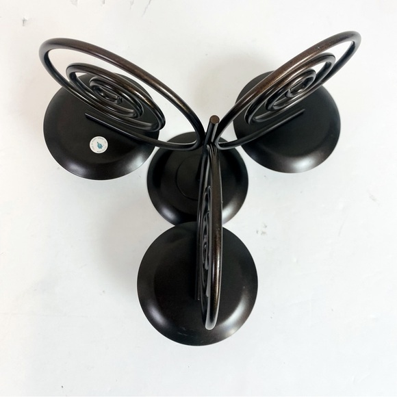 PartyLite Viking 4 Pillar Metal Candle Holder 8” x 8” - Picture 4 of 5